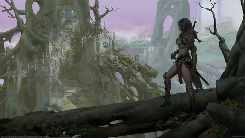 Guild Wars 2 concept art fondo de escritorio