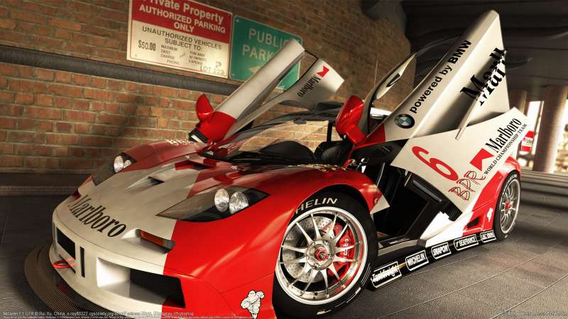 Mclaren F1 GTR fondo de escritorio