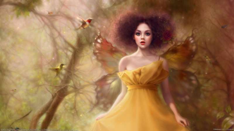 Butterfly Fairy fondo de escritorio