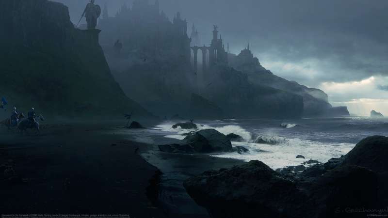 Homework for the 2nd week of CGMA Matte Painting course fondo de escritorio