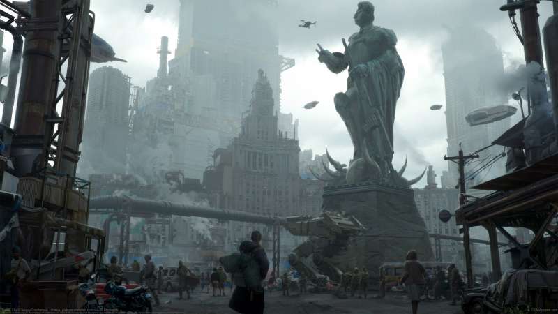 Fallen City fondo de escritorio