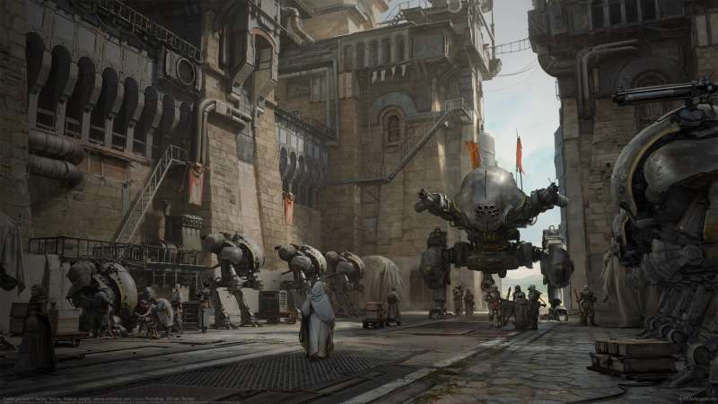 Castle garrison fondo de escritorio