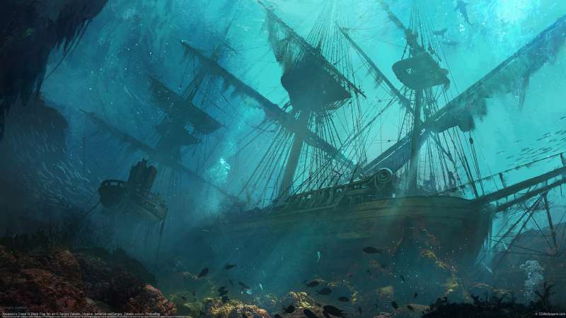 Assassin's Creed IV Black Flag fan art fondo de escritorio