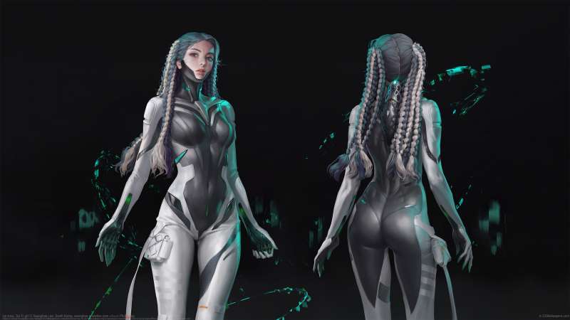 Ivy knox, Sci-Fi girl fondo de escritorio