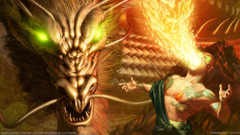 Strength of the Dragon fondo de escritorio