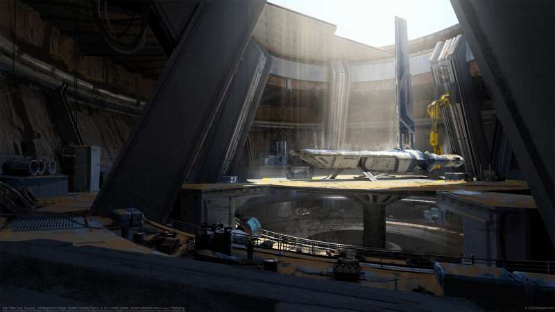 Star Wars Jedi: Survivor - Underground Hangar, Hidden Landing Pad fondo de escritorio