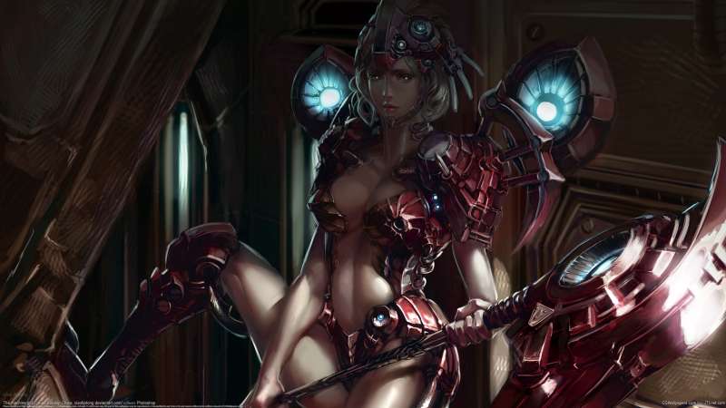 The machine girl fondo de escritorio