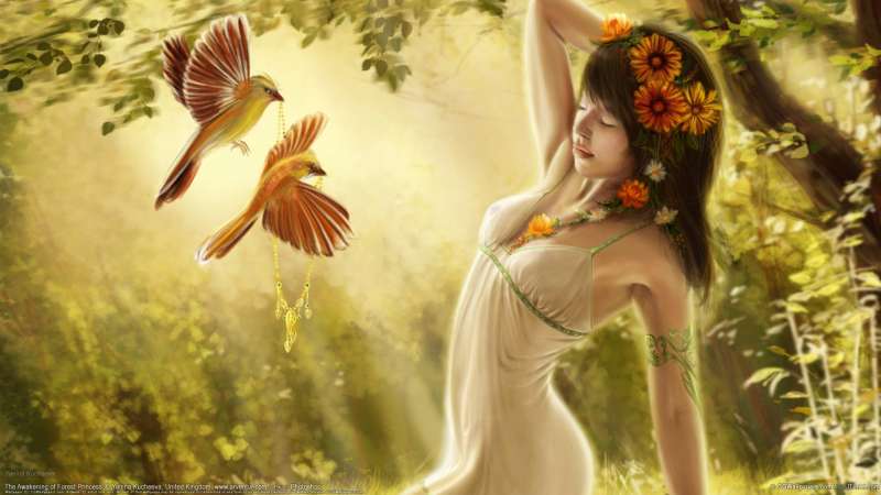 The Awakening of Forest Princess fondo de escritorio
