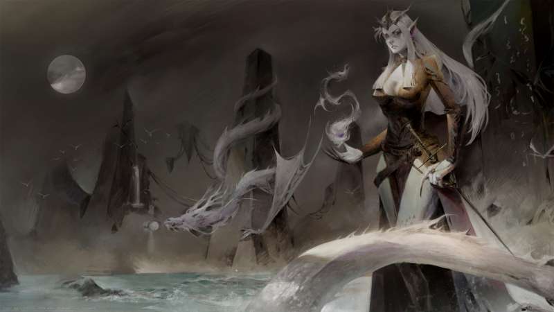 Dragon lady fondo de escritorio