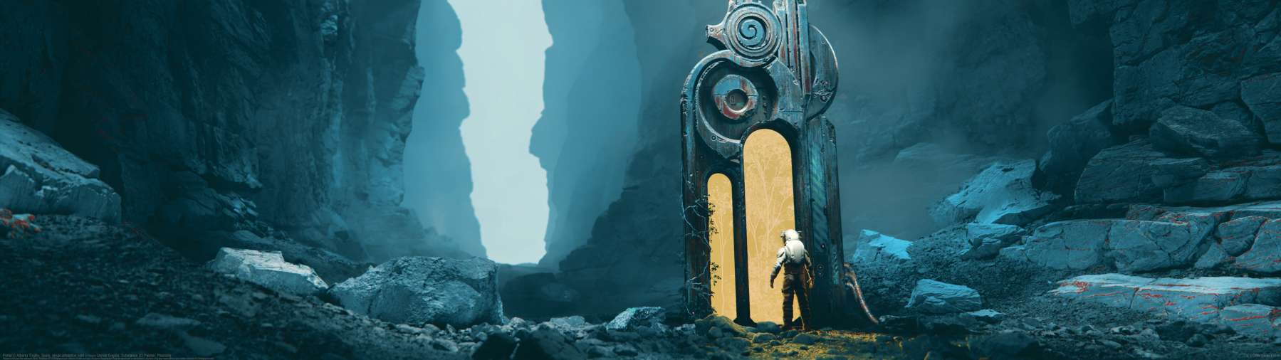Portal ultra ancha fondo de escritorio