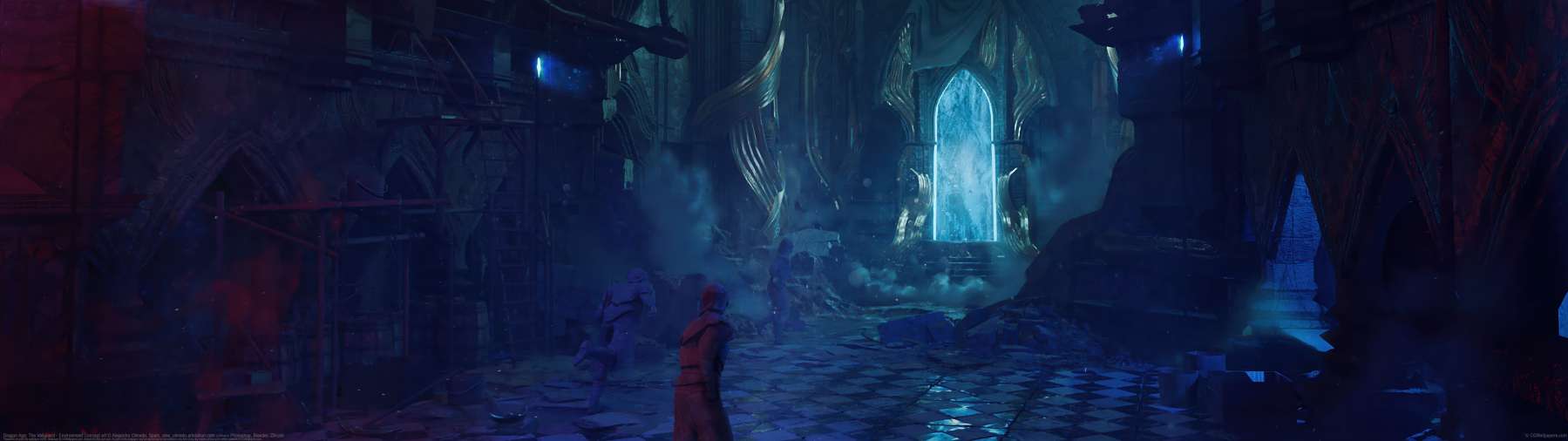 Dragon Age: The Veilguard - Environment Concept art ultra ancha fondo de escritorio