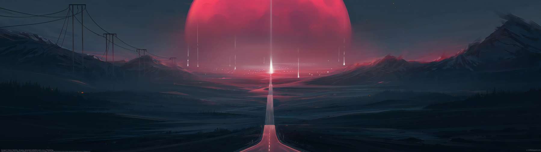 Escape ultra ancha fondo de escritorio