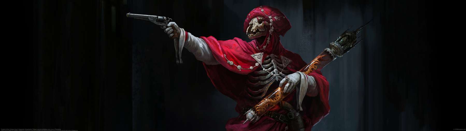 Prophet of the Crimson King ultra ancha fondo de escritorio