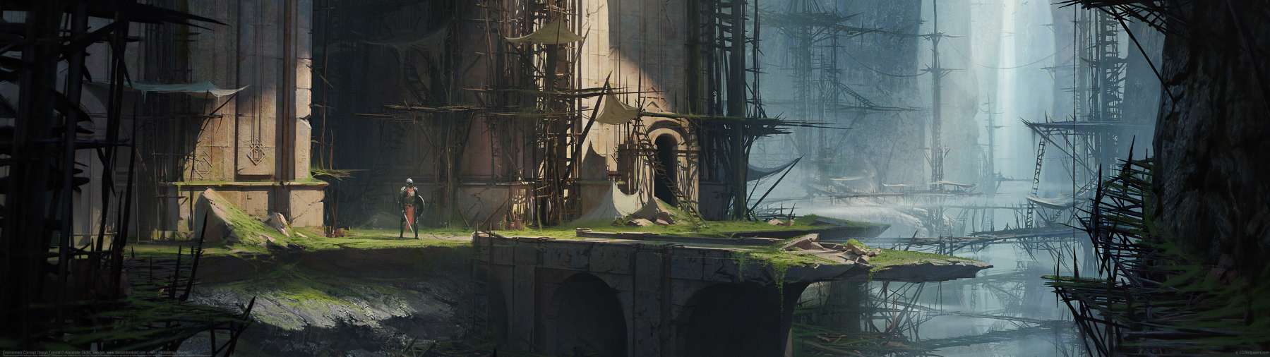 Environment Concept Design Tutorial ultra ancha fondo de escritorio