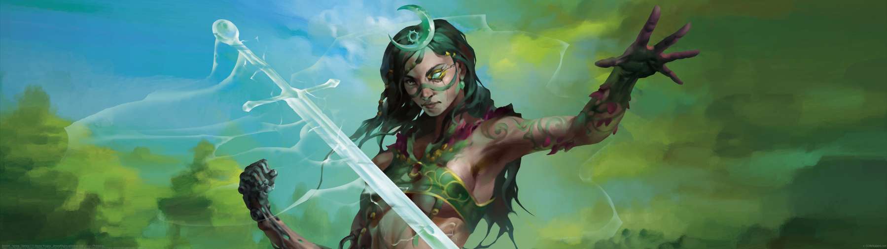 Berserk. Heroes. General 2 ultra ancha fondo de escritorio