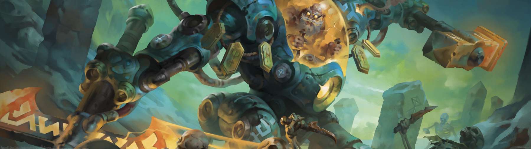 Gnomobot ultra ancha fondo de escritorio