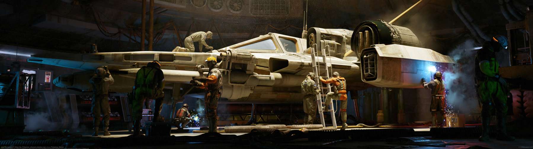 Ship Maintenance ultra ancha fondo de escritorio