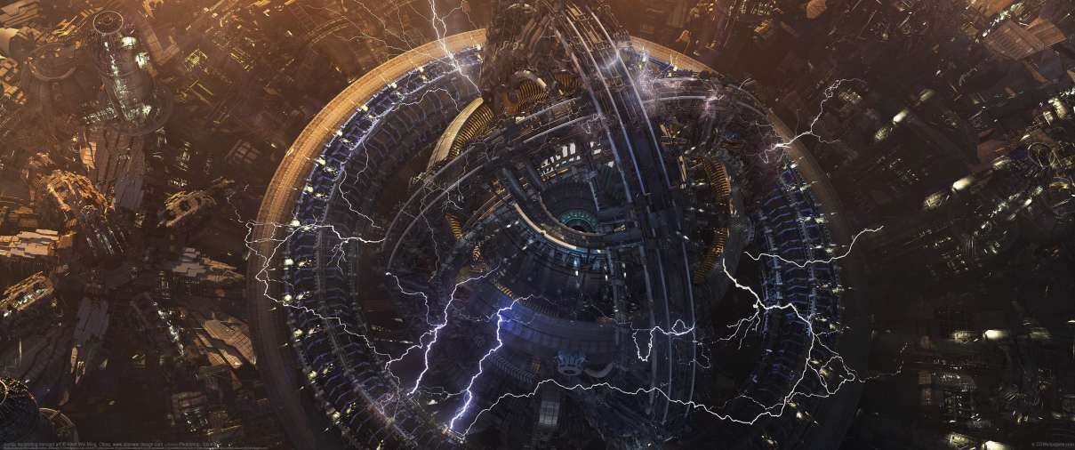 Jupiter Ascending concept art ultra ancha fondo de escritorio