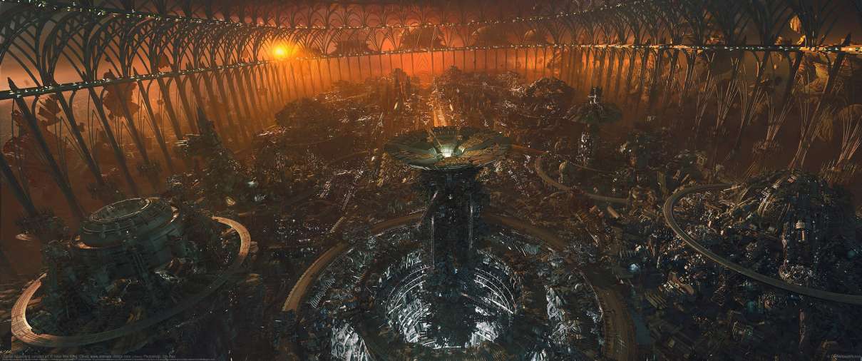 Jupiter Ascending concept art ultra ancha fondo de escritorio