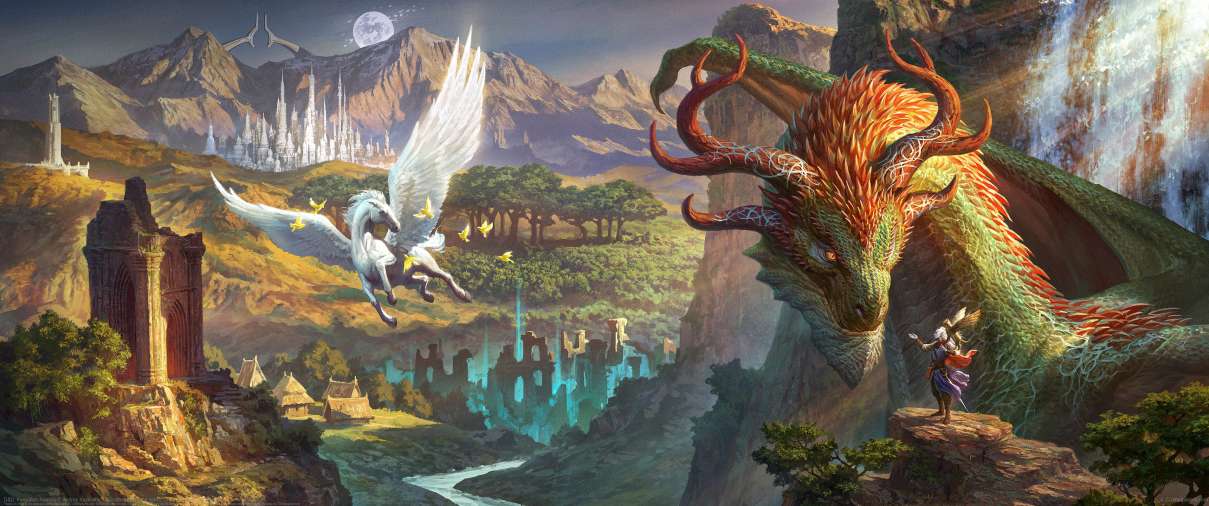 D&D: Forgotten Realms ultra ancha fondo de escritorio