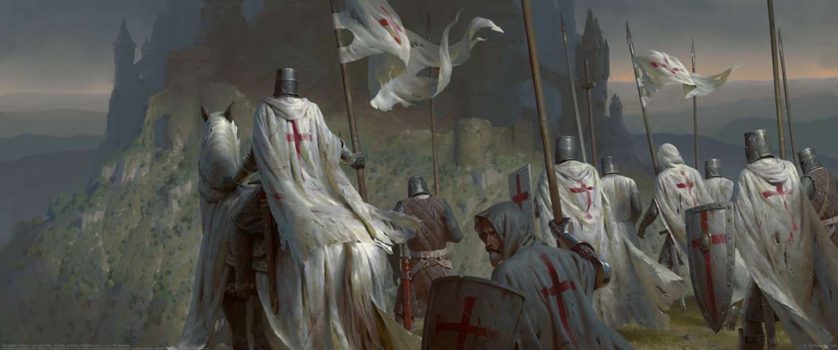 Templars ultra ancha fondo de escritorio