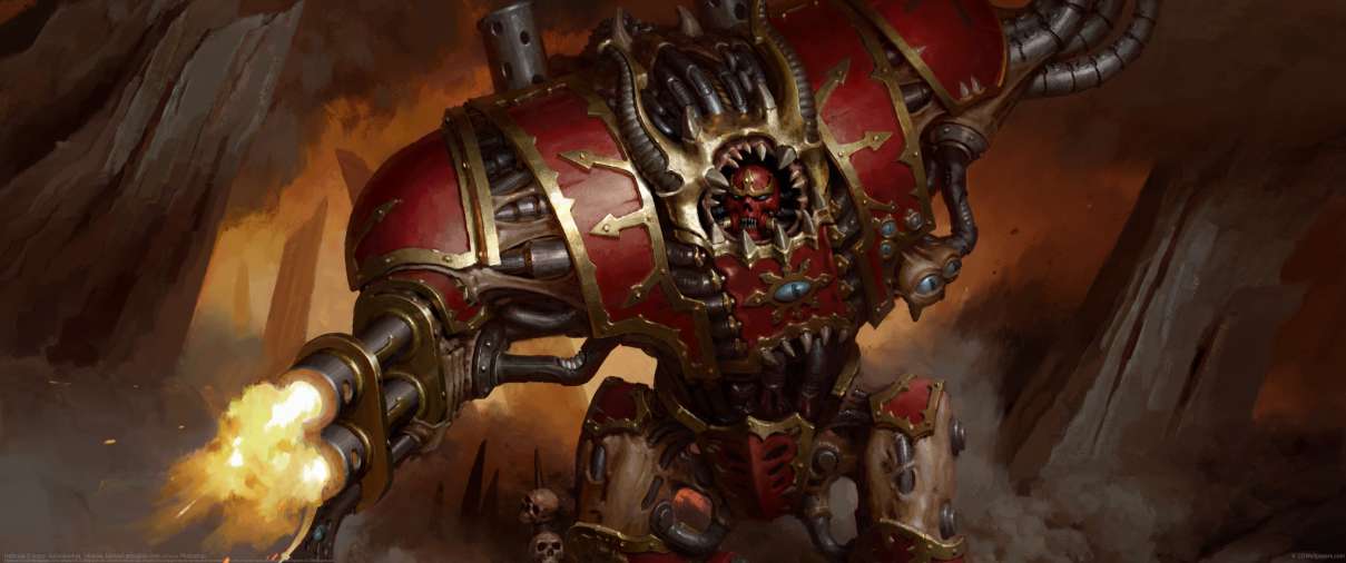 Hellbrute ultra ancha fondo de escritorio