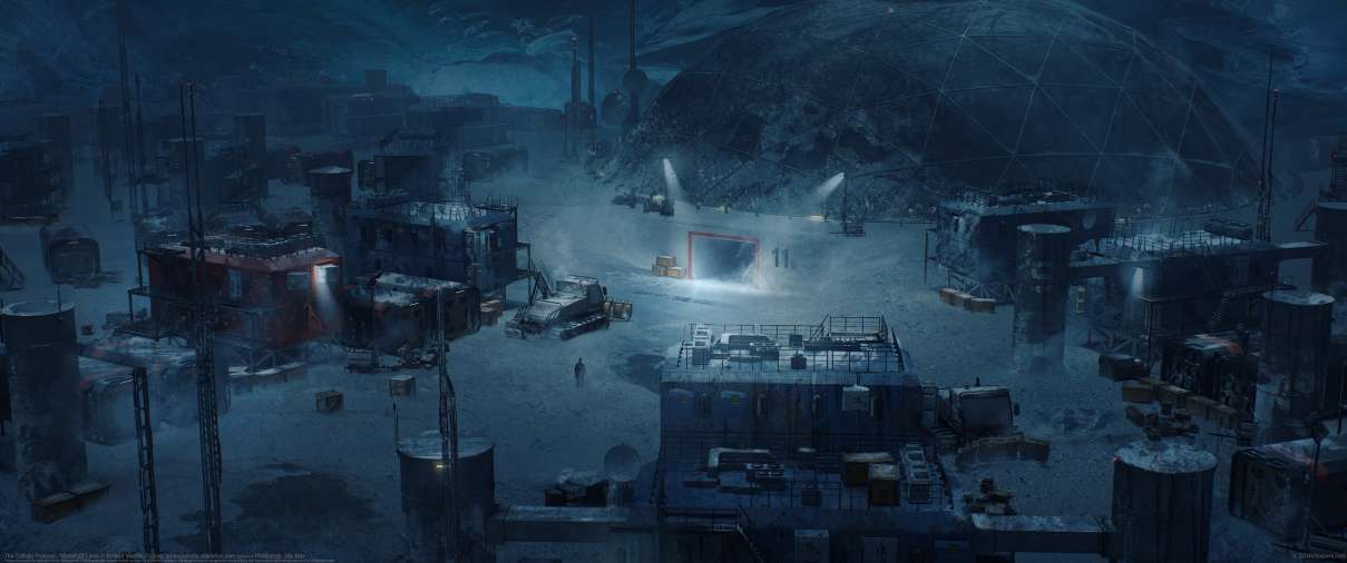 The Callisto Protocol - Mineshaft Level ultra ancha fondo de escritorio