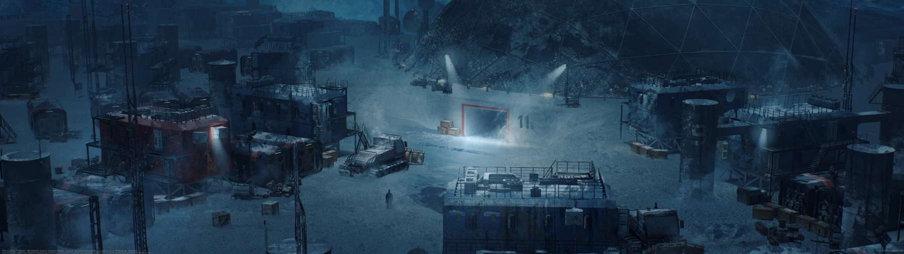 The Callisto Protocol - Mineshaft Level ultra ancha fondo de escritorio