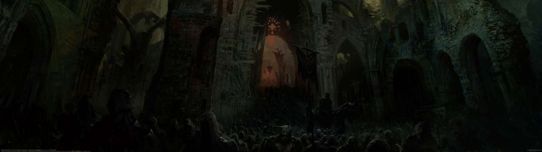 Minas Morgul ultra ancha fondo de escritorio