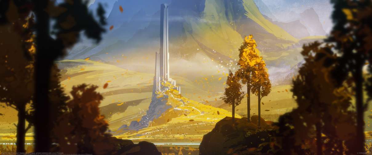 From the Hill - Procreate ultra ancha fondo de escritorio