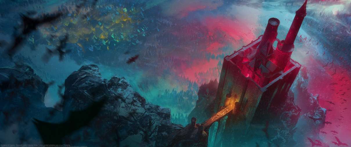 Dungeons & Dragons - Ravenloft Castle ultra ancha fondo de escritorio