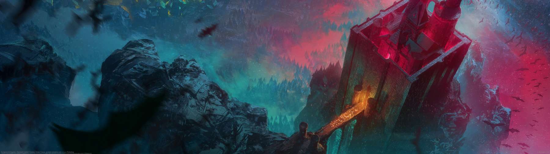 Dungeons & Dragons - Ravenloft Castle ultra ancha fondo de escritorio