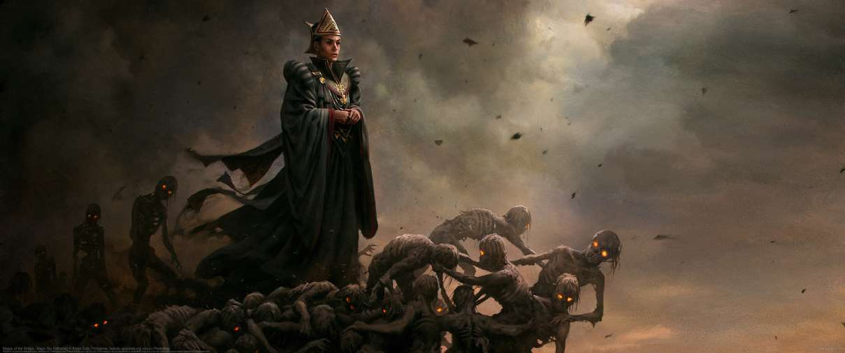 Magus of the Bridge - Magic the Gathering ultra ancha fondo de escritorio
