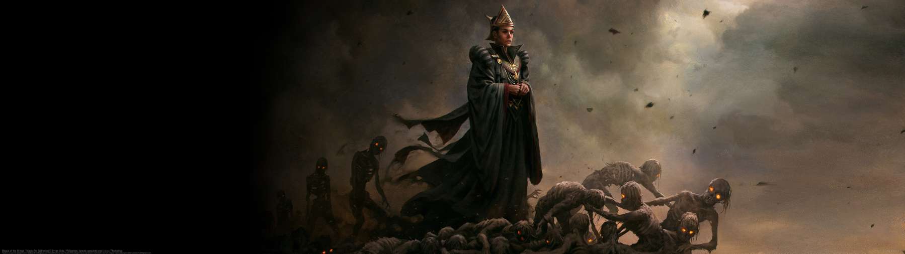 Magus of the Bridge - Magic the Gathering ultra ancha fondo de escritorio