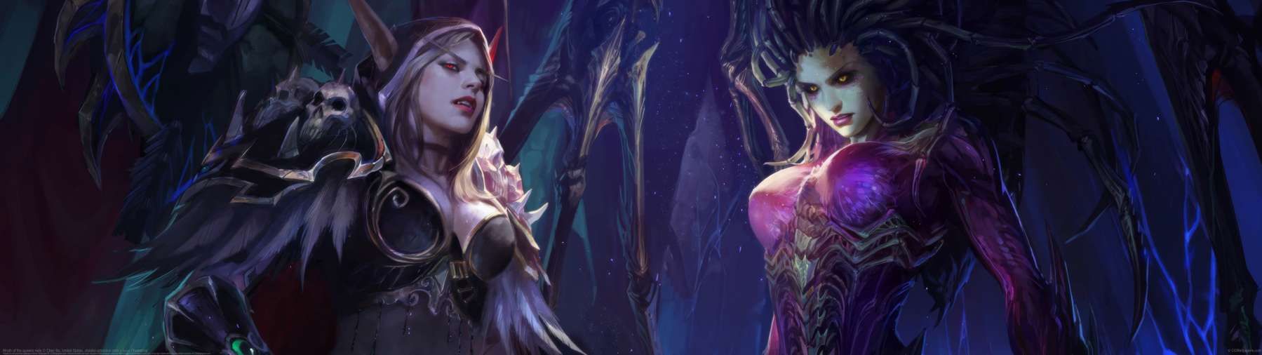 Wrath of the queens redo ultra ancha fondo de escritorio