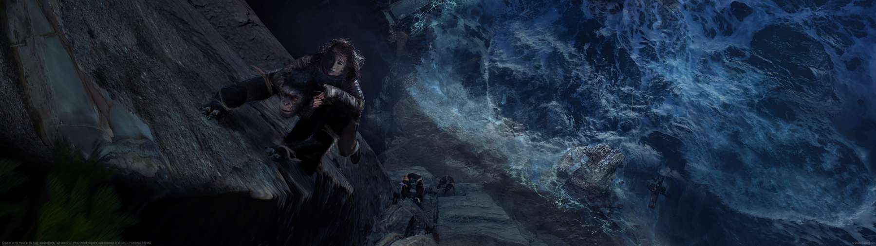 Kingdom of the Planet of the Apes: seaward climb keyframe ultra ancha fondo de escritorio