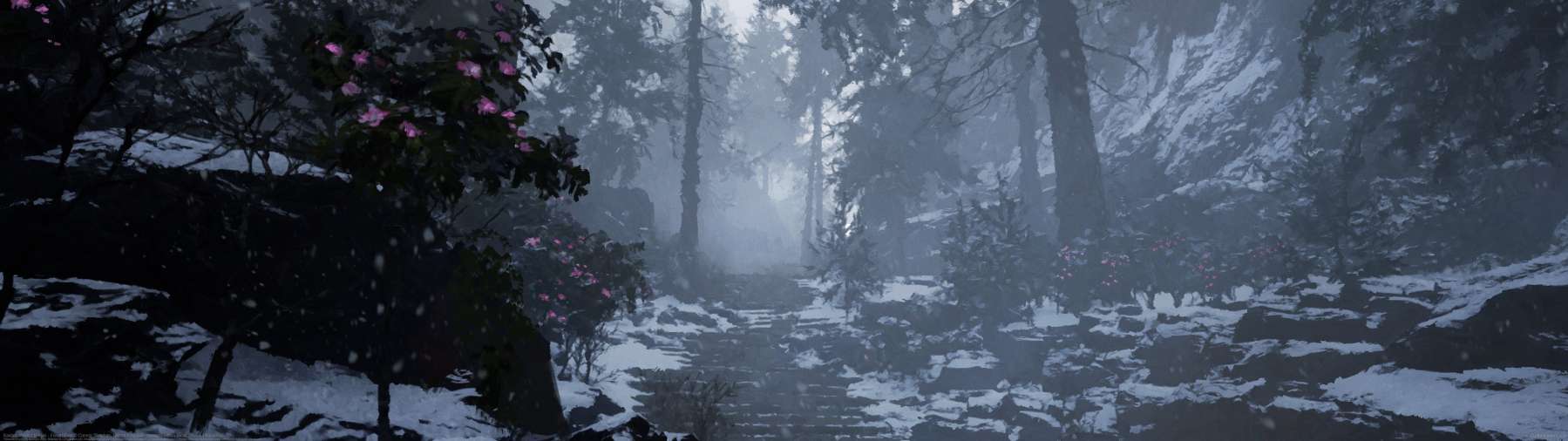 Kaidan: Project Hottan - Forest Path ultra ancha fondo de escritorio