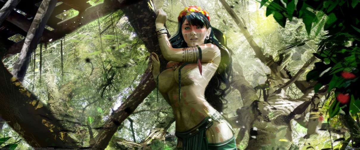 Amazon Jungle ultra ancha fondo de escritorio