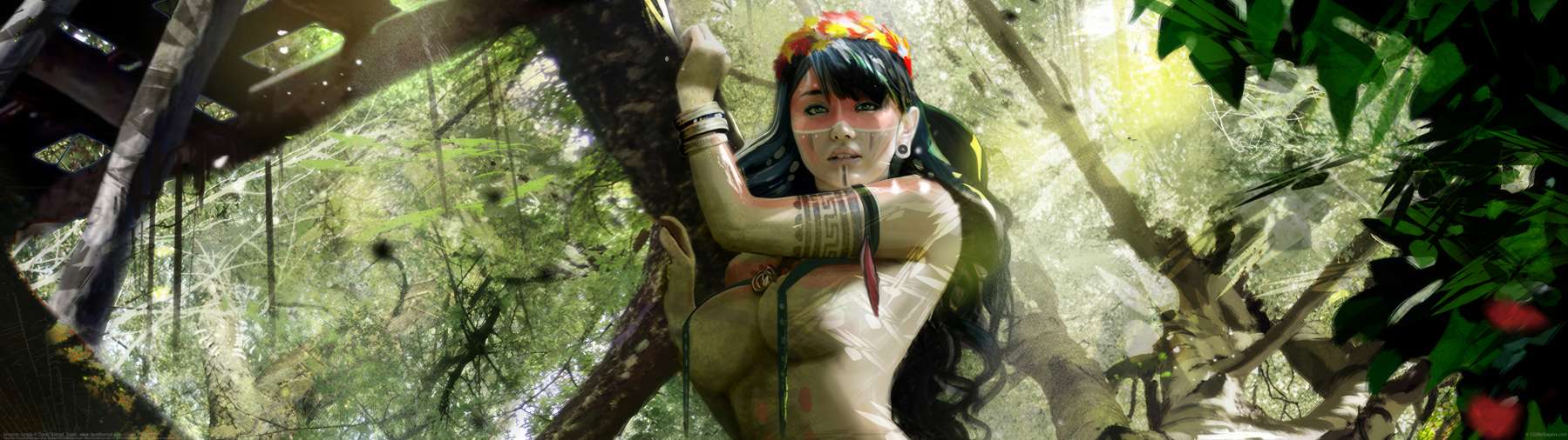 Amazon Jungle ultra ancha fondo de escritorio