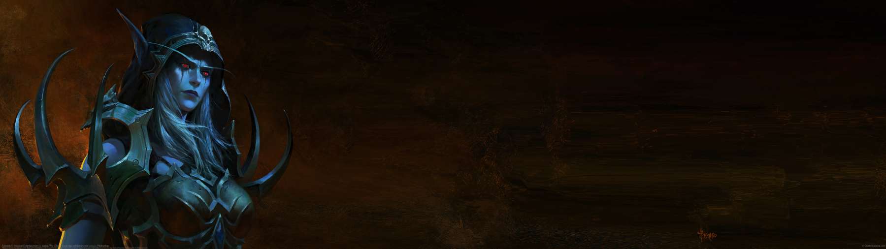 Tyrande ultra ancha fondo de escritorio