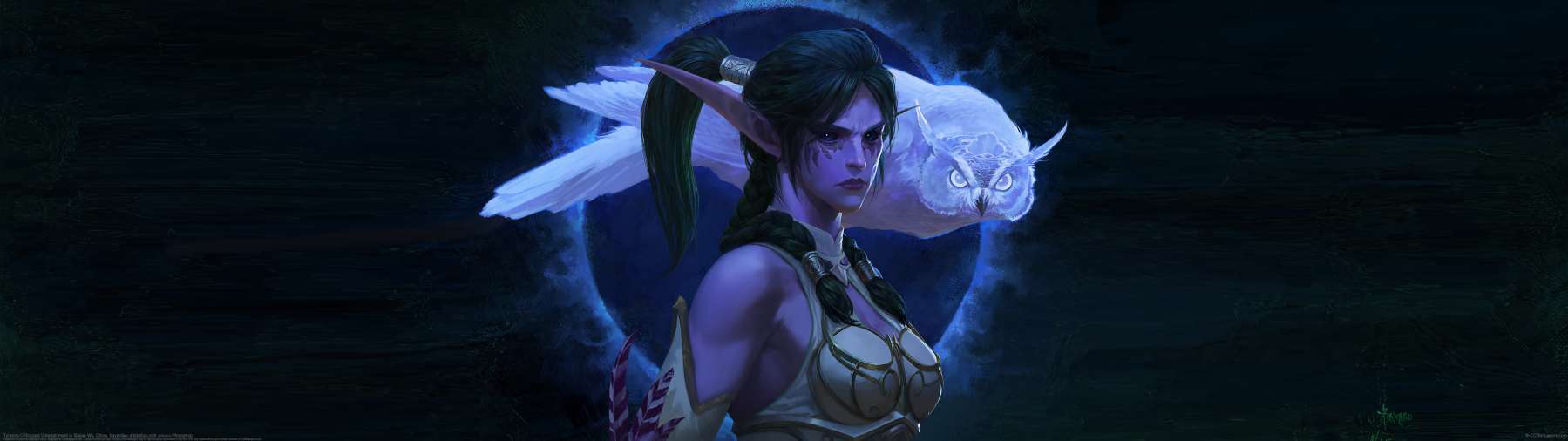 Tyrande ultra ancha fondo de escritorio