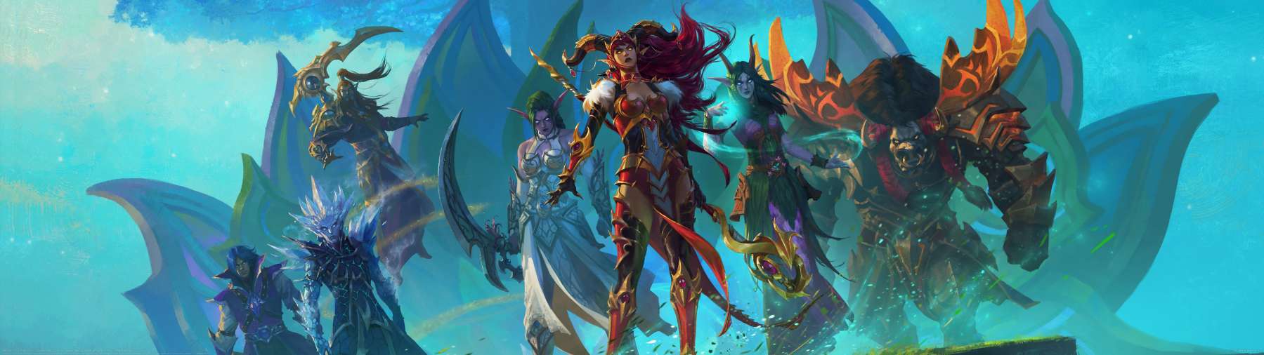 WOW 10.2 Key Art ultra ancha fondo de escritorio