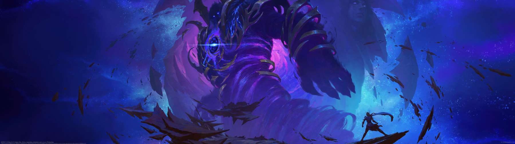 WOW 11.2 Key Art ultra ancha fondo de escritorio
