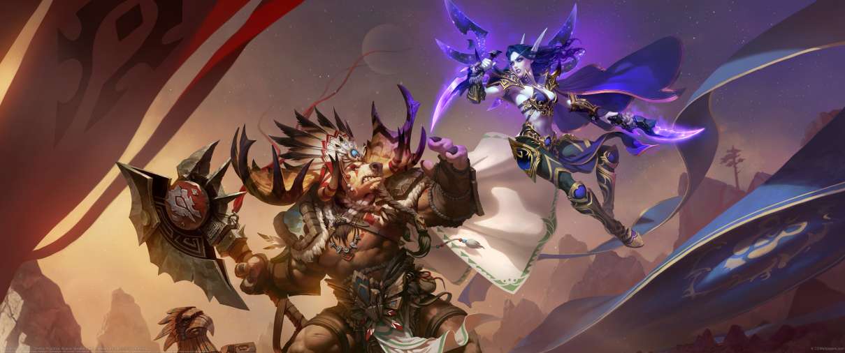 Battle for Azeroth ultra ancha fondo de escritorio
