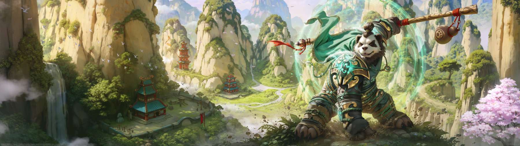Mists of Pandaria Classic ultra ancha fondo de escritorio