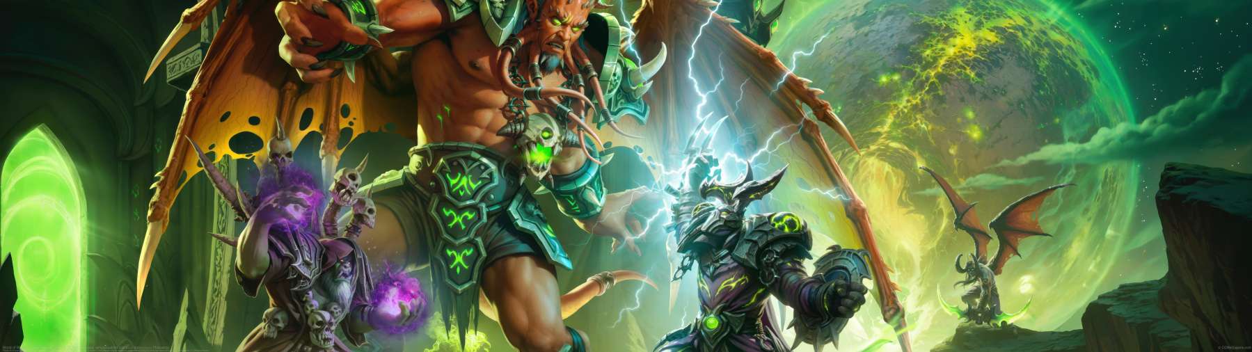 World of Warcraft Legion Remix ultra ancha fondo de escritorio