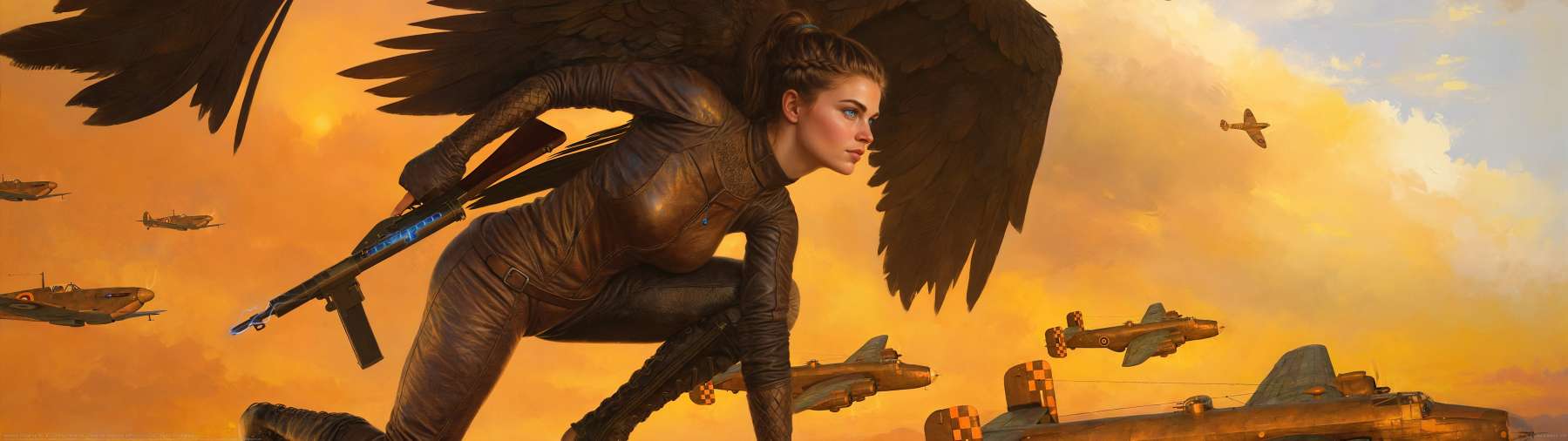 Valkyrie Britannia No. 4 ultra ancha fondo de escritorio