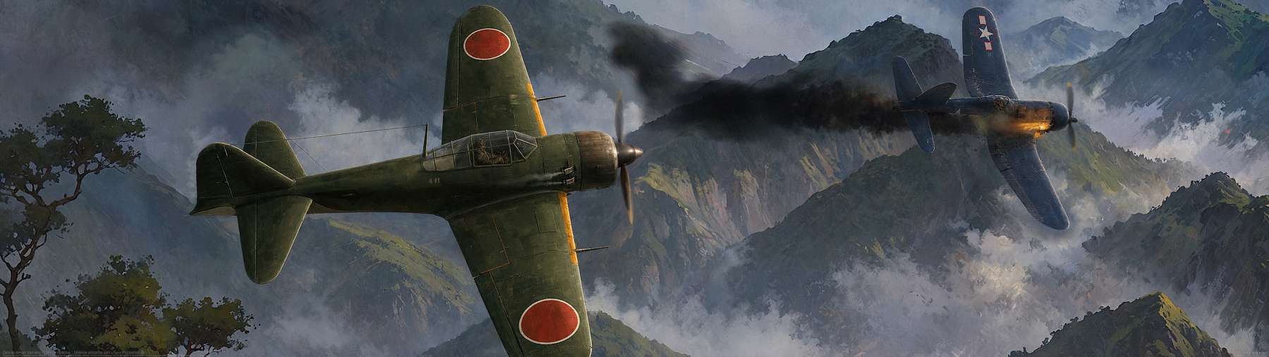 Zero-vs-corsair (remake) ultra ancha fondo de escritorio