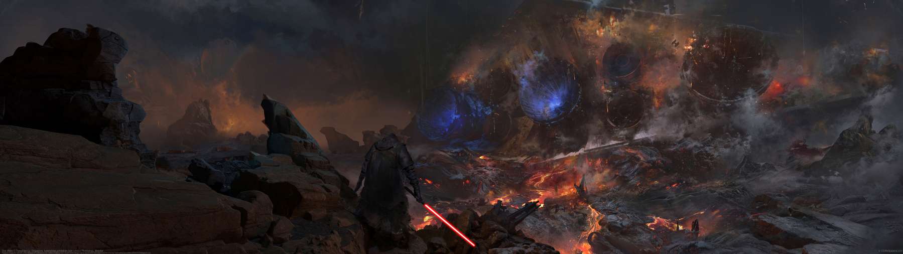 Star Wars ultra ancha fondo de escritorio