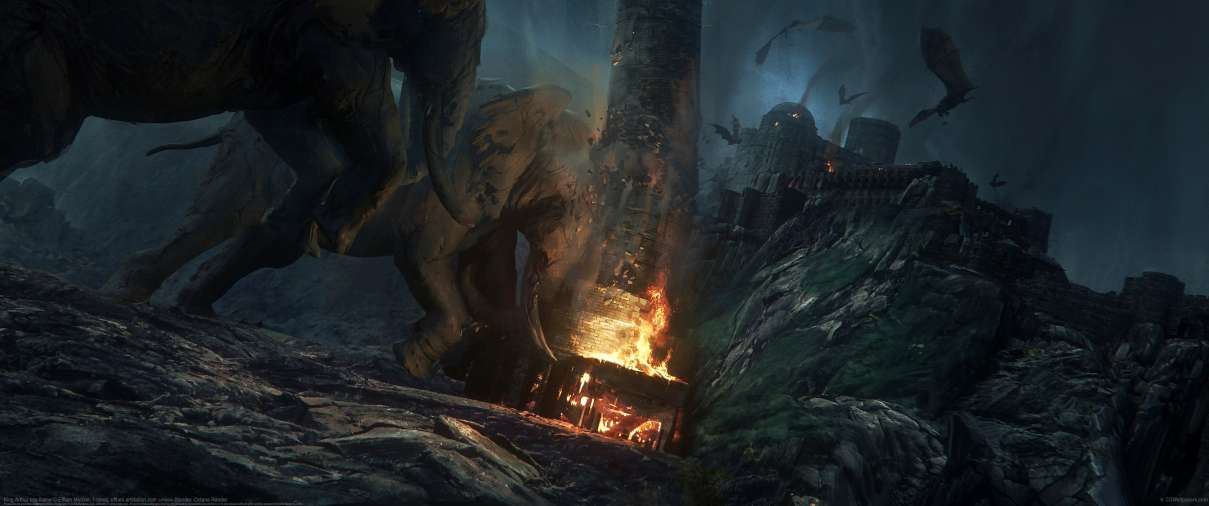 King Arthur key-frame ultra ancha fondo de escritorio